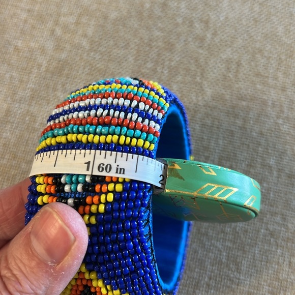 Large Beaded Bangle - Picture 8 of 8